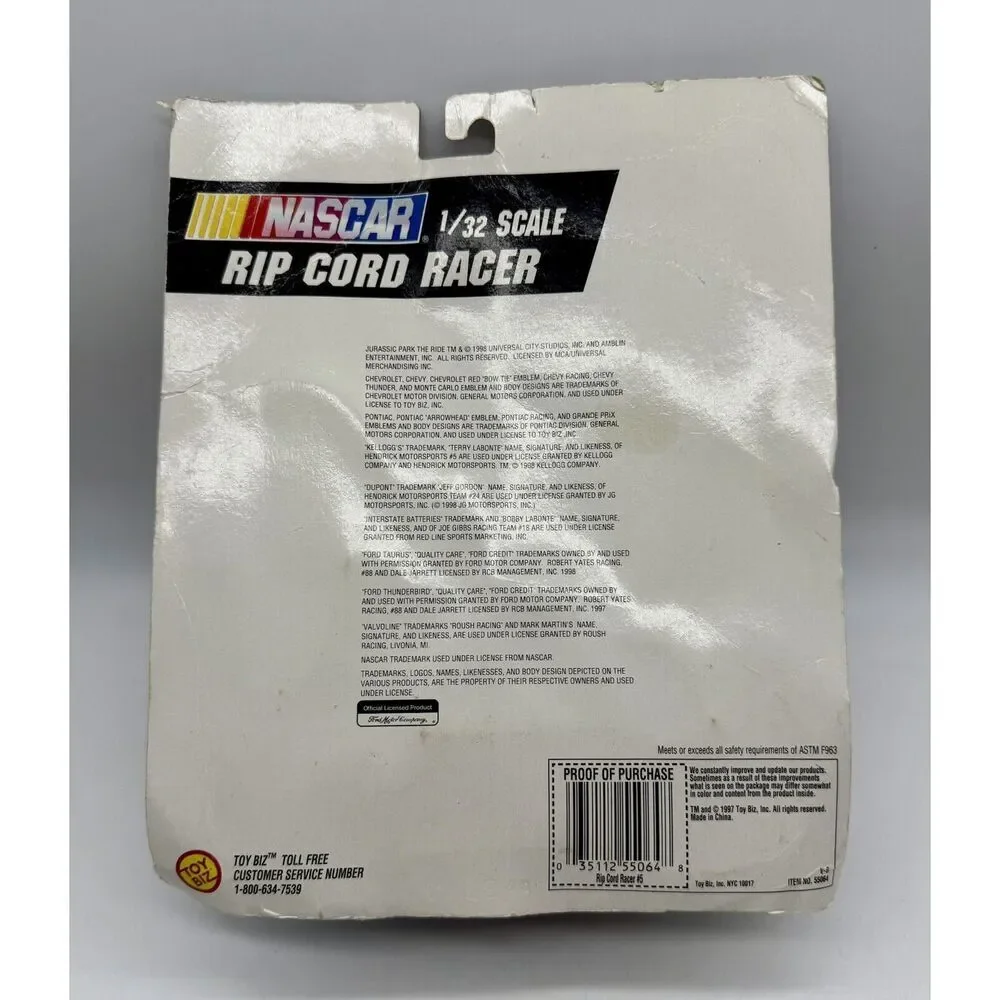 NASCAR Terry Labonte Rip Cord‎ Racer No. 5 Car 1:32nd Scale New See Notes